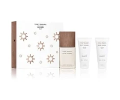 Kalėdinis 2023 m. rinkinys „Issey Miyake“: „L'Eau d'Issey Vetiver“ tualetinis vanduo vyrams, 50 ml + „L'Eau d'Issey Vetiver Hydrating“ dušo želė visiems odos tipams x2 vnt., 50 ml