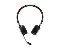 Jabra Evolve 65 SE UC Stereo Belaidės ausinės su mikrofonu, Bluetooth, Charging Stovas