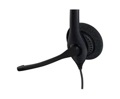 Jabra Biz 1500 Duo QD - Ausinės - su lankeliu ant galvos - Office/Call center - Juodas - Dvipusės - 0.95 m