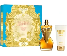 Set Jean Paul Gaultier: Divine Le Parfum Intense Eau De Parfum For Women, 100 ml + Divine Le Parfum Intense Daily Losjonas kūnui Body, 75 ml