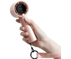 Jisulife rankinis ventiliatorius Pro1 FA53 (ABS) nešiojamas USB ventiliatorius – rožinės spalvos