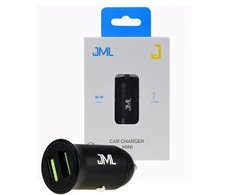 JML CC-101 automobilinis įkroviklis – 2x USB 4.8A 24W