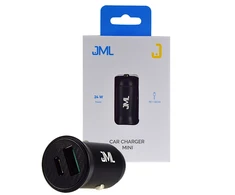 JML CC-103 automobilinis įkroviklis 2 x USB 4.8A PD