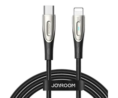 Joyroom Kabelis Star-Light USB C prie Ligtning SA27-CL3 / 100W / 1.2m (juodas)