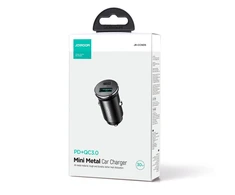 Automobilinis įkroviklis Joyroom JR-CCN05 USB-C/USB-A 30W juodas