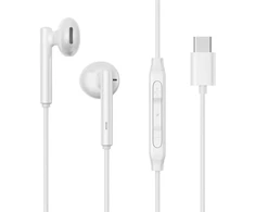 Joyroom JR-EC05 USB-C ausinės į ausis – baltos