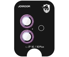 Joyroom JR-MSF0302 protective glass Apple iPhone 16/16 Plus kameros apsauga – pink