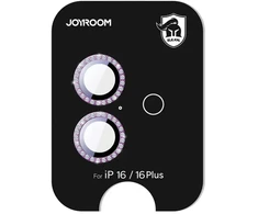 Joyroom JR-MSJ0275 protective glass Apple iPhone 16/16 Plus kameros apsauga - pink