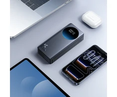 Powerbank Joyroom JR-PBF02 Pro 20000 mAh 45 W su wyświetlaczem cyfrowym 2x USB-A 2x USB-C – juoda