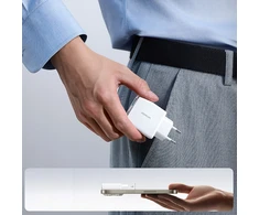 Įkroviklis Joyroom Super Slim (TCF14) (1xUSB-C;1xUSB 3A 20W) baltas
