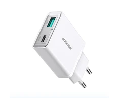 Įkroviklis Joyroom Super Slim (TCF14) (1xUSB-C;1xUSB 3A 20W) baltas