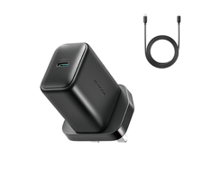 Joyroom JR-TCF23 25W sieninis įkroviklis su 1 m USB-C laidu - Juodas