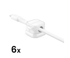 Magnetic Cable Organizer Joyroom JR-ZS368 3 vnt baltos spalvos