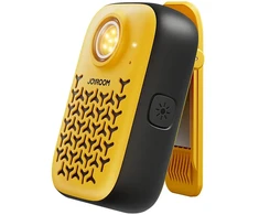 Joyroom Maya JR-MS03 nešiojamas "Bluetooth" garsiakalbis su įmontuotu žibintuvėliu, atsparus – geltonas