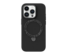 Dėklas Joyroom PN-15L2 Case Dancing Circle, skirtas iPhone 15 Pro (juodas)