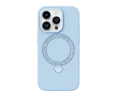 Dėklas Joyroom PN-15L4 Case Dancing Circle, skirta iPhone 15 Pro Max (mėlyna)