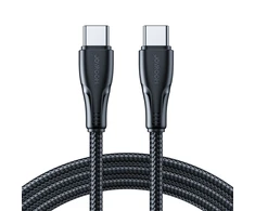 Kabelis Joyroom S-A11 Surpass 60W USB-C – USB-C 0,25m – juodos spalvos