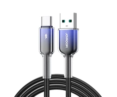 Joyroom USB-A USB-C kabelis S-A42 3A 1.2m juodos spalvos