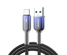 Kabelis USB-A Lightning Joyroom S-A42 3A 1.2m juodos spalvos