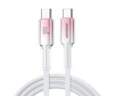 Kabelis USB-C USB-C Joyroom S-A42 60W 1.2m baltos spalvos