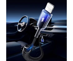 Kabelis USB-A Lightning Joyroom S-A43 1.5m juodos spalvos