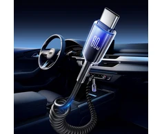 USB-C – USB-C Joyroom kabelis S-A43 60W 1.5m juodos spalvos
