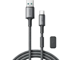 Joyroom S-A50 Unlimited serijos duomenų perdavimo ir įkrovimo kabelis | USB-A į USB-C | 15 W | 1,2 m | pilkas