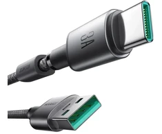 Joyroom S-A50 Unlimited serijos duomenų perdavimo ir įkrovimo kabelis | USB-A į USB-C | 15 W | 1,2 m | pilkas