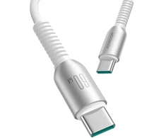 Joyroom S-A51 Cutting-Edge serijos duomenų perdavimo ir įkrovimo kabelis | USB-C į USB-C | 60W | 1,2 m | pilkas
