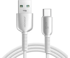 Joyroom S-A51 Cutting-Edge serijos duomenų perdavimo ir įkrovimo kabelis | USB-A į USB-C | 15 W | 1,2 m | pilkas