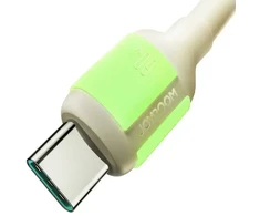 Joyroom S-A53 duomenų perdavimo ir įkrovimo kabelis | USB-C į USB-C | 60W | 1,2 m | smėlio spalvos
