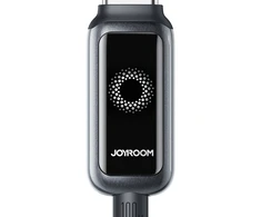 Kabelis Joyroom S-A55 StarFlight 100W USB-C – USB-C 1,2m – juodos spalvos