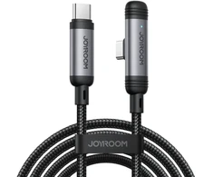 Joyroom S-A56 EnjoyX serijos duomenų perdavimo ir įkrovimo kabelis | USB-C į USB-C | 60 W | 1,2 m | juodas