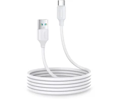 Joyroom S-UC027A9 duomenų perdavimo ir įkrovimo kabelis | USB-A į USB-C | 15 W | 2 m | baltas