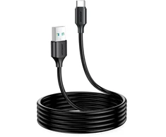 Joyroom S-UC027A9 duomenų perdavimo ir įkrovimo kabelis | USB-A į USB-C | 15W | 2 m | juodas
