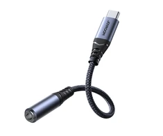 Garso adapteris Joyroom SY-C01 Type-C iki 3.5 mm (juodas)