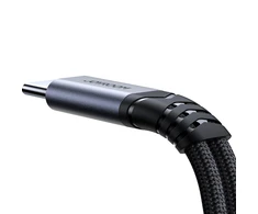 Garso adapteris du viename Joyroom SY-C03 Type-C į Dual Type-C (juodas)