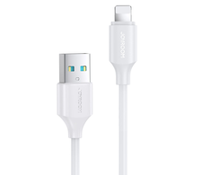 Joyroom USB-A - Lightning kabelis 2.4A 0.25m - Baltas