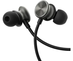 Joyroom su laidu Series JR-EW03 laidiniai ausinės su mikrofonu - tamsiai pilka
