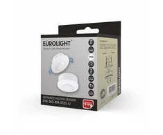 Eurolight Judesio daviklis, PIR, 8m 2000W 360° IP20 virštinkinis/įleidžiamas