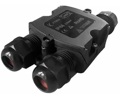 Jungtis hermetiška laidams 3polių 250V 16A 0.5-2.5mm IP68 Eurolight