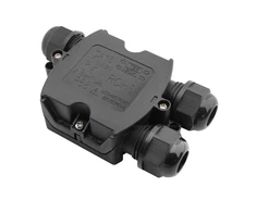 Jungtis hermetiška laidams 3polių 250V 16A 0.5-2.5mm IP68 Eurolight