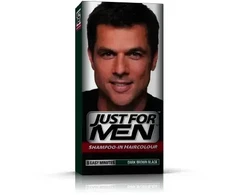 „Just For Men“ Šampūnas plaukų dažai H40 vidutinė tamsi ruda spalva, 66 ml