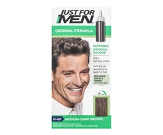 „Just For Men“ Šampūnas plaukų dažai H40 vidutinė tamsi ruda spalva, 66 ml