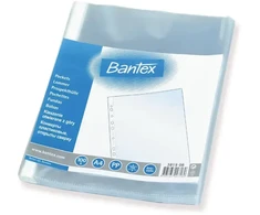 Bantex Crystal vokeliai A4 formato PP folija (100 vnt.)