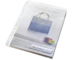 Aplankas Leitz Combifile, A4, skaidrus, katalogams, plastikinis (1) 0812-205