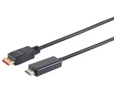 Kabelis Brackton DisplayPort v1.4 - HDMI v2.0 4K 60Hz 3m
