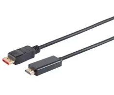 Kabelis Brackton DisplayPort v1.4 - HDMI v2.0 4K 60Hz 5m