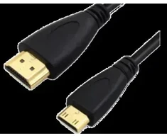 Kabelis Brackton HDMI Male - mini HDMI Male 1.5m Juodas