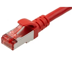 Kabelis Brackton Patch SF UTP 10m CAT 6a Raudona